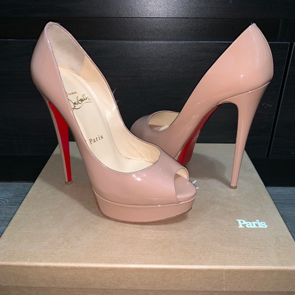 Louboutin lady peep size 38 - Picture 7 of 8
